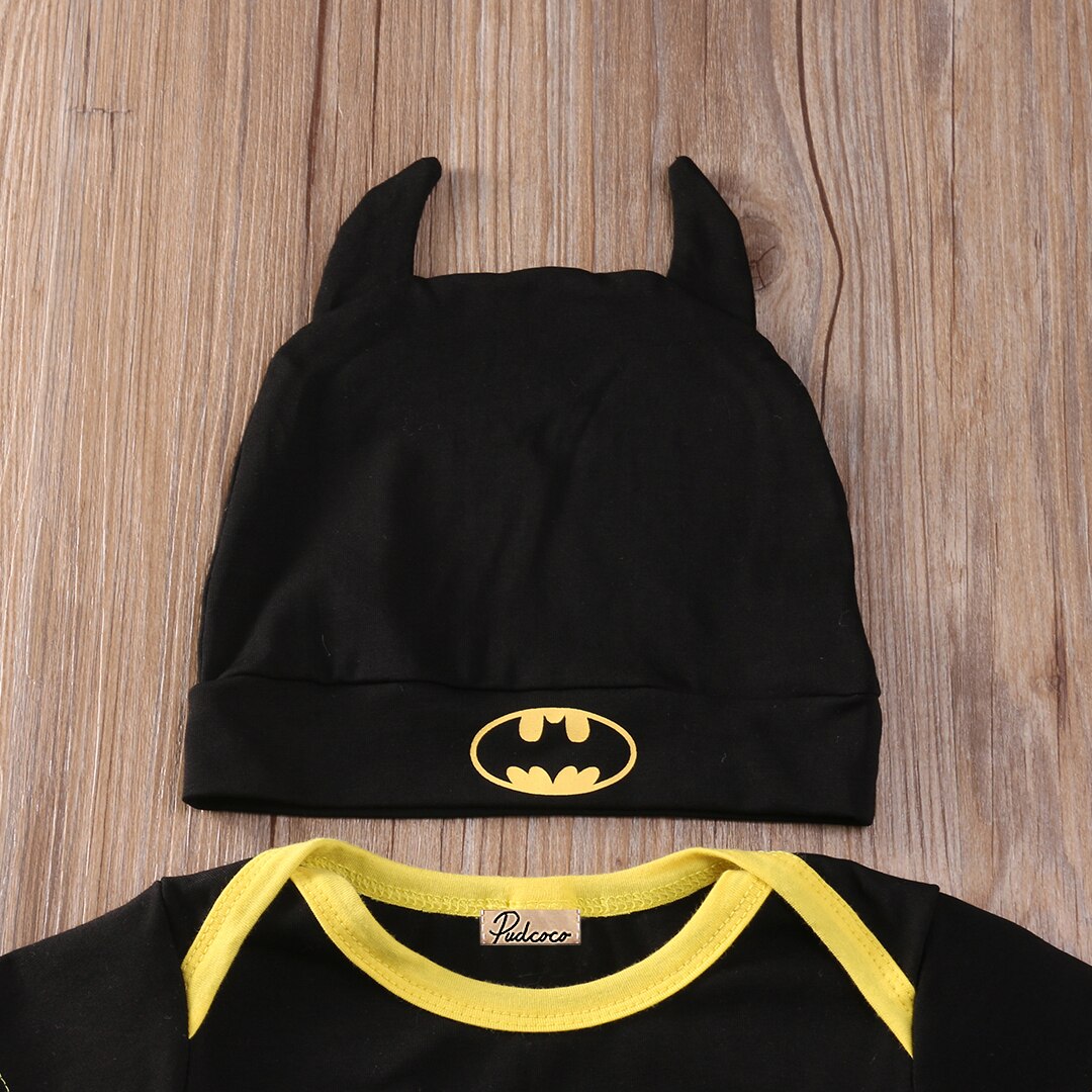 Newborn Onesies Batman Costume Design